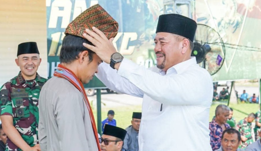 Bupati Batu Bara dan Ustadz Abdul Somad Pimpin Doa untuk Prajurit