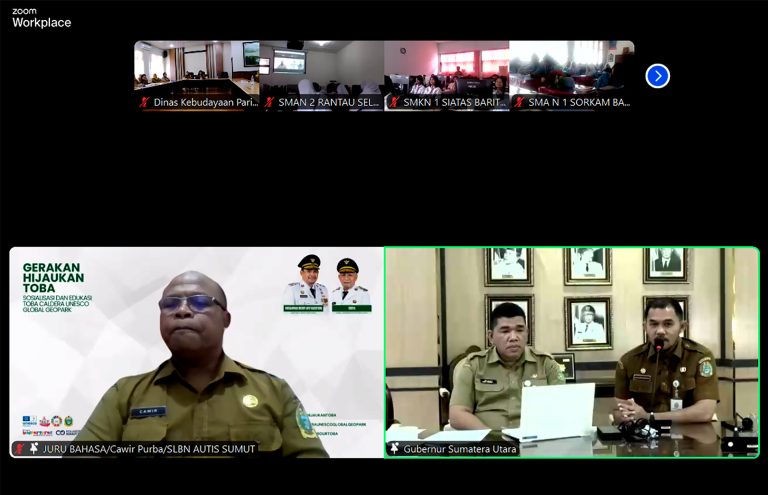 Gubernur Bobby Nasution Ajak Siswa Sumut Bangga dengan Danau Toba