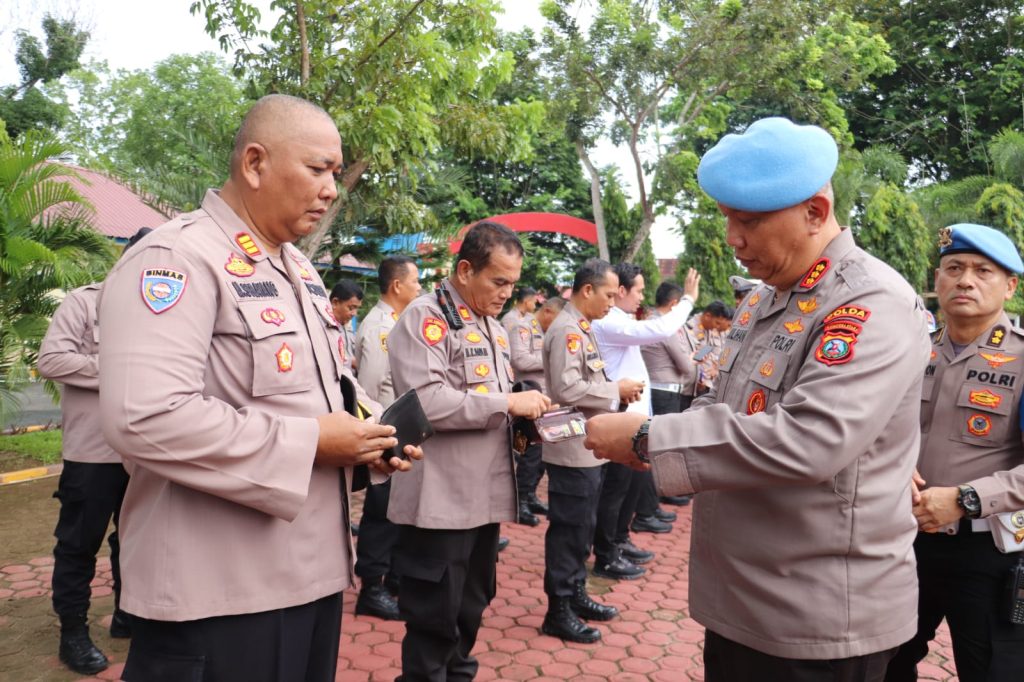 Jelang HUT ke-79 Bhayangkara Polri, Provos Polda Sumut Lakukan Gaktibplin