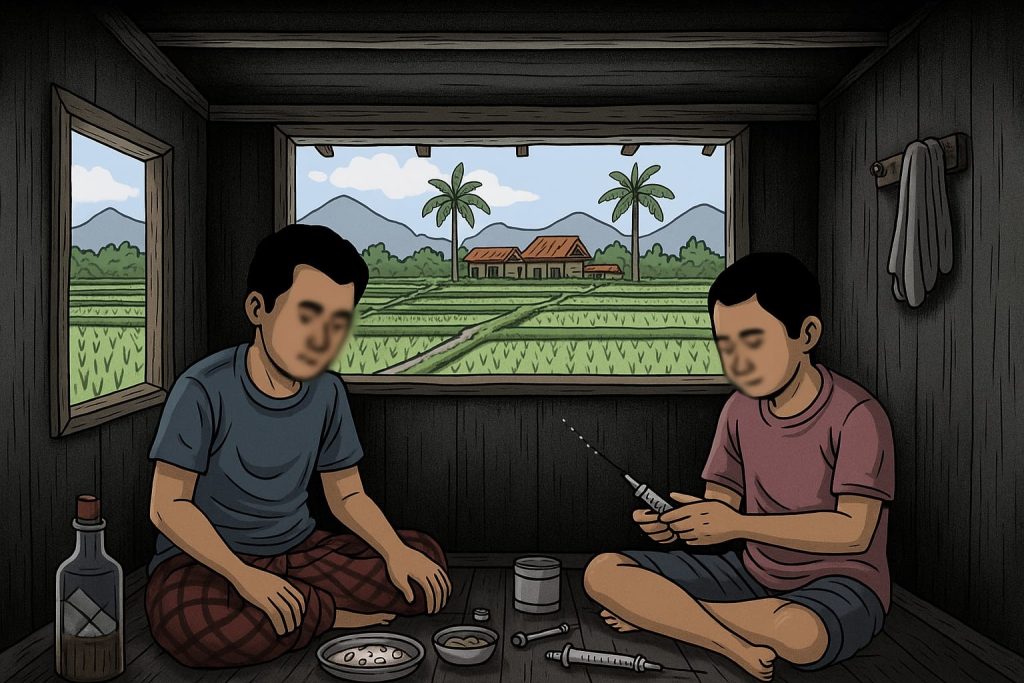 Masyarakat Wampu Desak Polres Langkat Tangkap Bandar Narkoba di Kampung Mereka