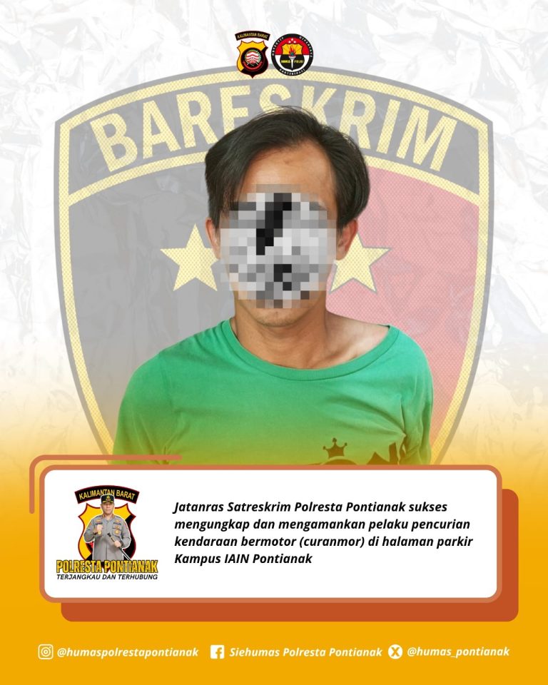 Motor di Parkiran IAIN Lenyap Digondol Residivis