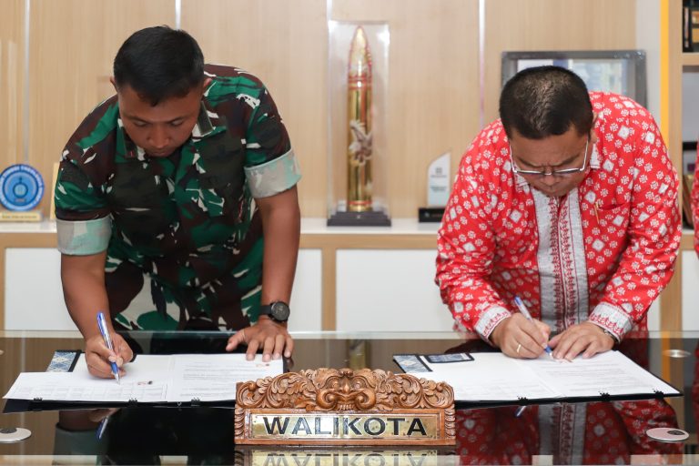 Pemko Siantar dan Kodim 0207SML Teken MoU Tentang Operasionalisasi Swakelola