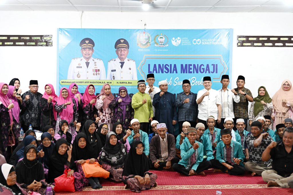 Pemprov Sumut Gelar Lansia Mengaji Untuk Sumut Berkah