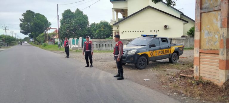 Sat Samapta Polres Langkat lakukan giat Patroli Siang untuk Jaga Keamanan Wilayah