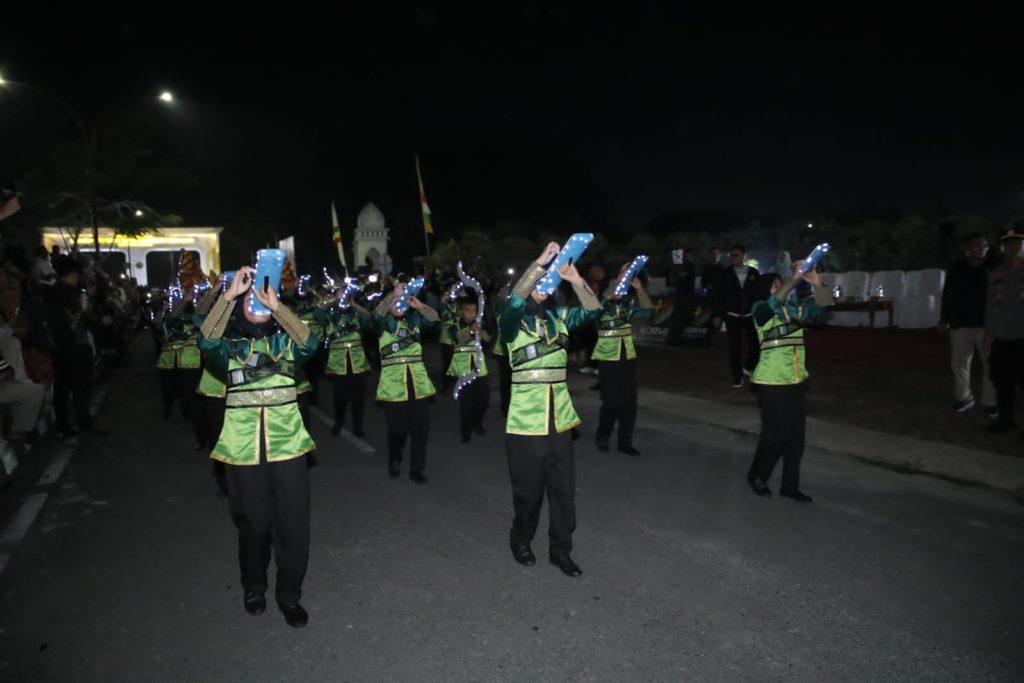Wabup Asahan Lepas Peserta Marching Festival ke-III