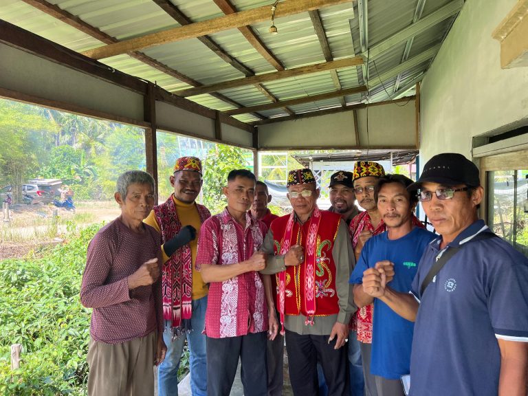 Warga Dayak Punggur Kapuas Gelar Ritual Cuci Kampung