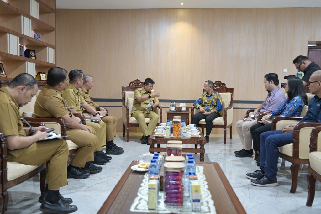 Bobby Nasution Bersama Ombudsman Sumut Bahas Pelayanan Kesehatan