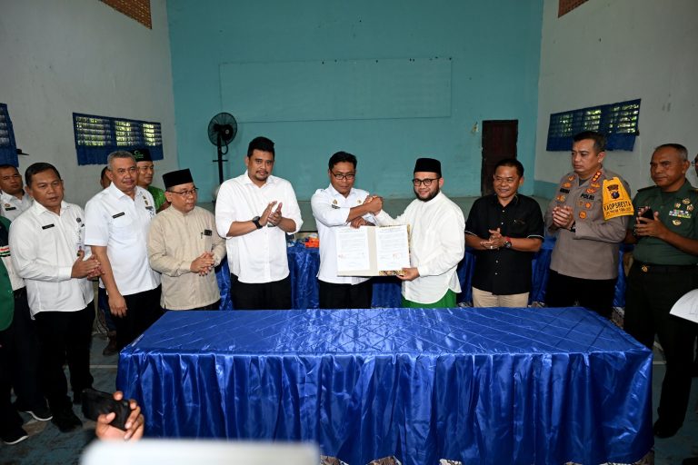 Bobby Nasution Mediasi Pemkab Deliserdang dan Al-Washliyah