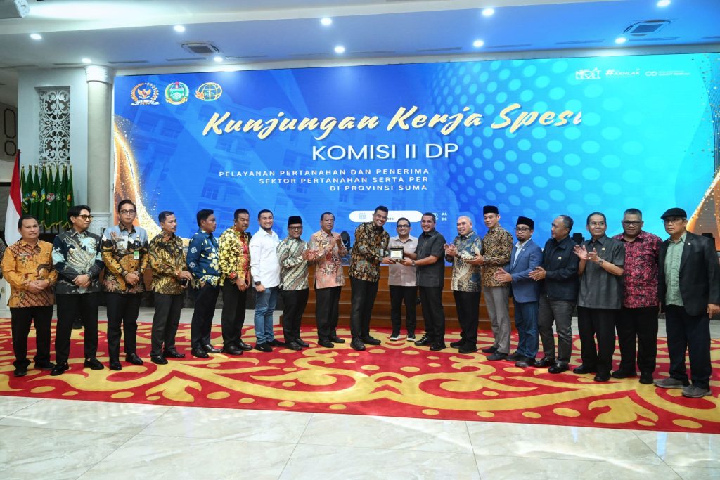Bobby Nasution Terima Kunker Komisi II DPR RI