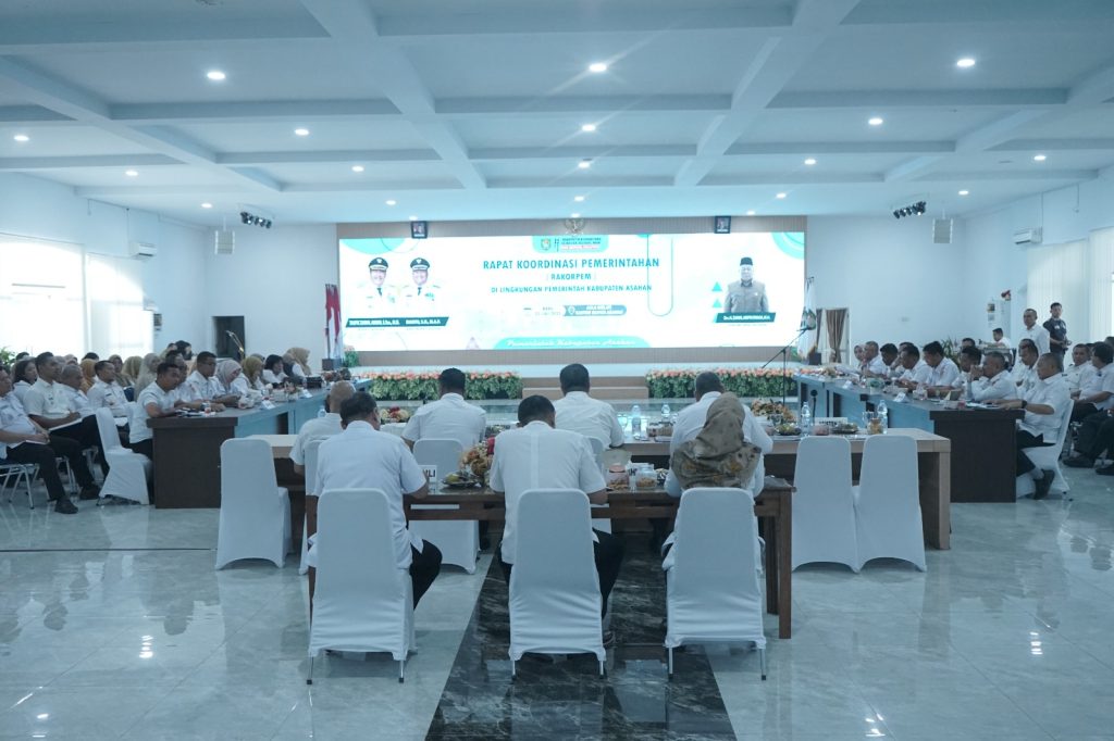 Bupati Asahan Buka Rakorpem Juli 2025