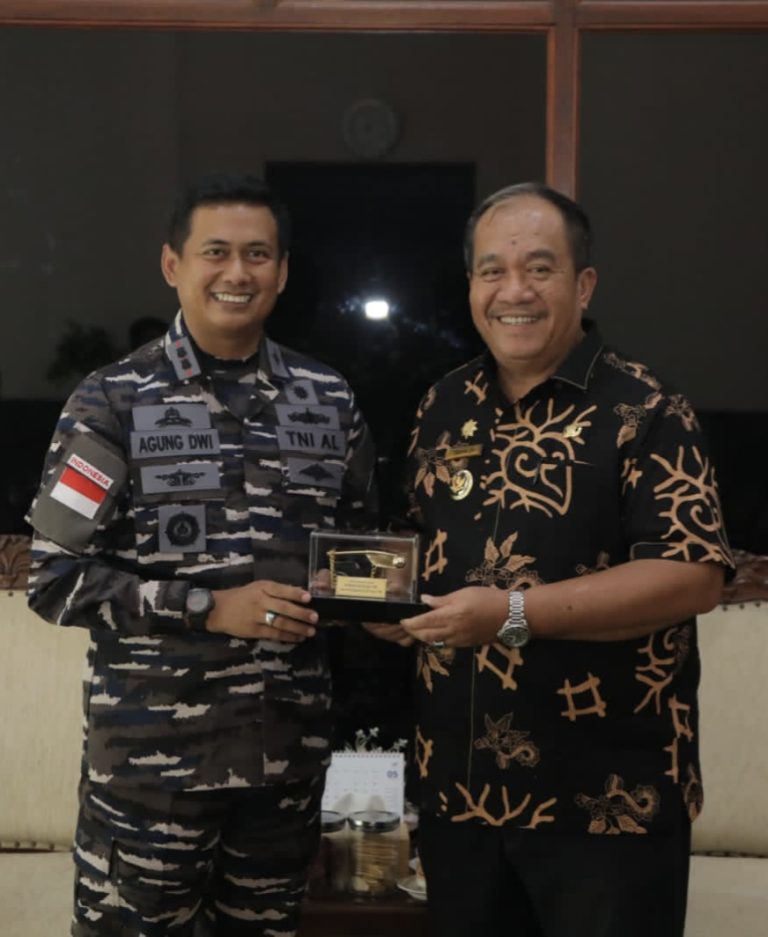 Bupati Asahan Terima Audensi Danlanal TBA