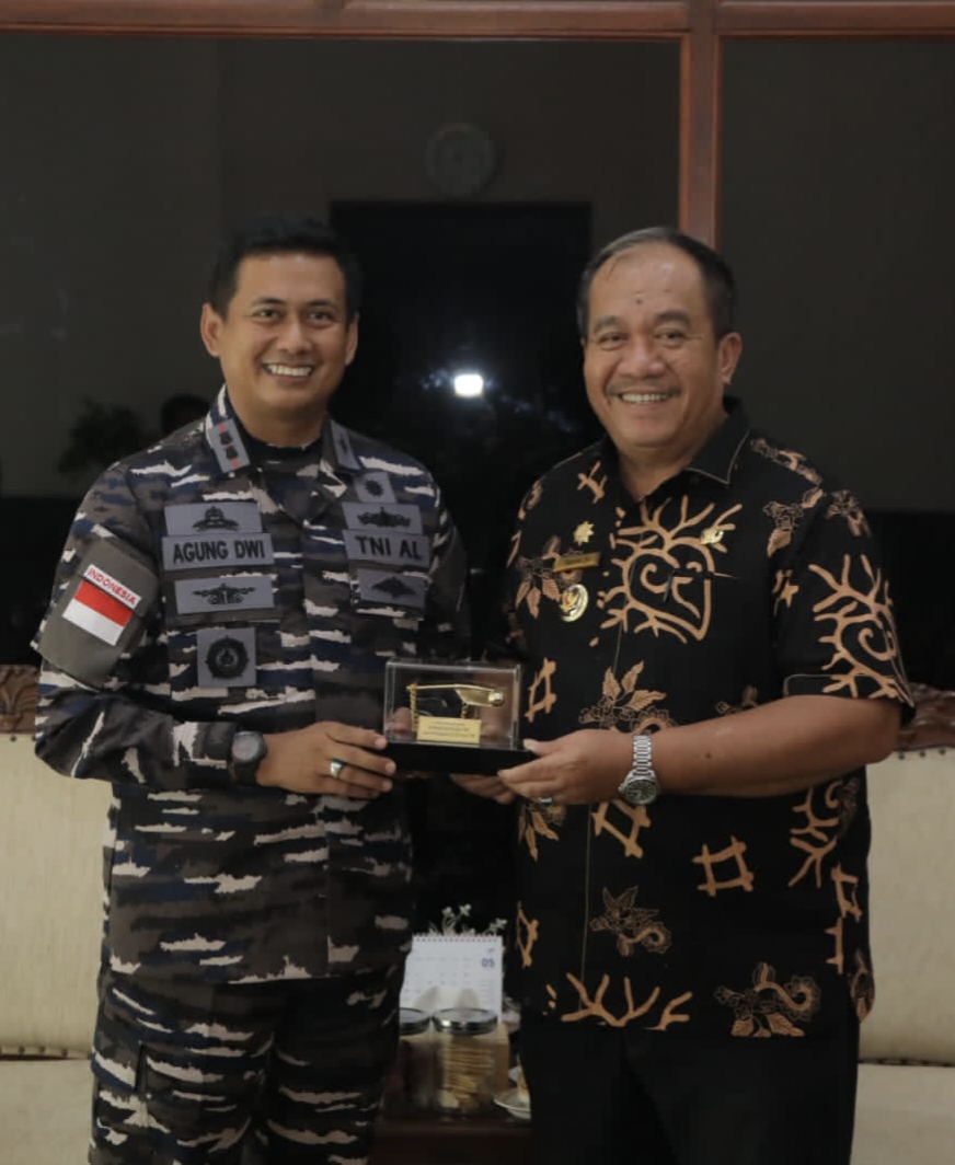 Bupati Asahan Terima Audensi Danlanal TBA