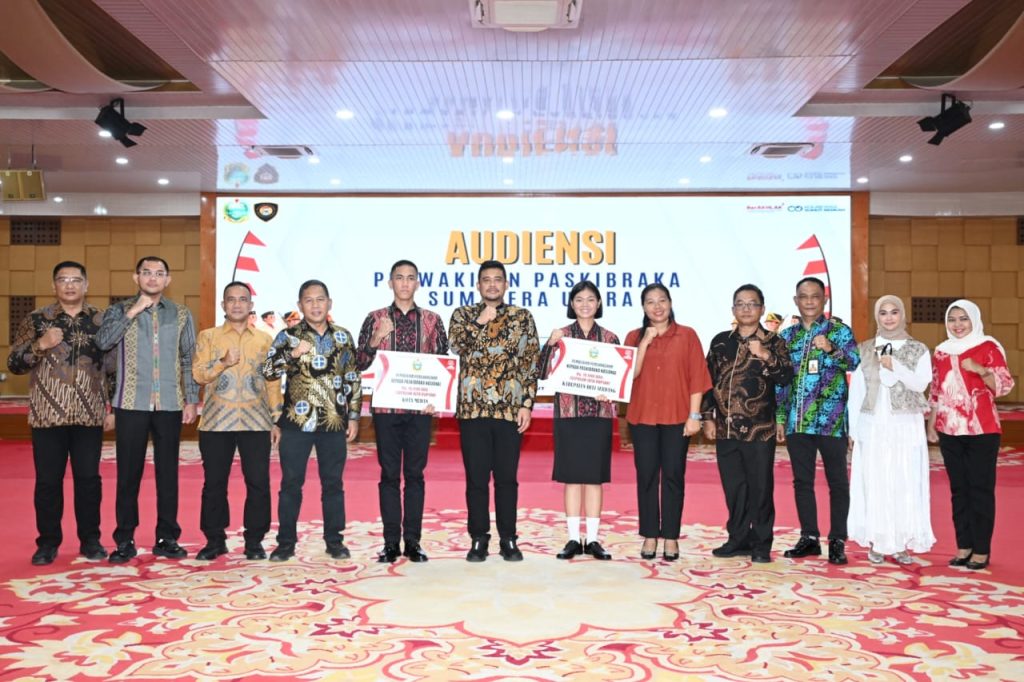 Dua Siswa Asal Medan dan Deliserdang Jadi Paskibraka Nasional