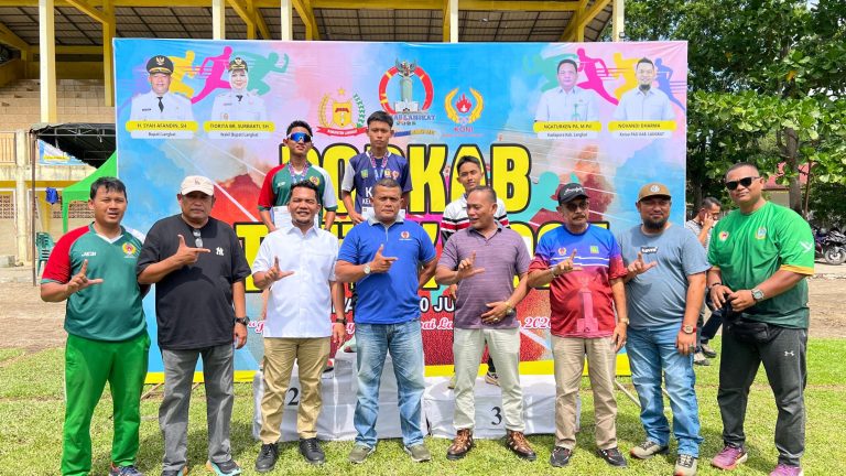 PASI Langkat Sukses Gelar PORKAB 2025 85 Atlet Bersaing di Nomor Atletik