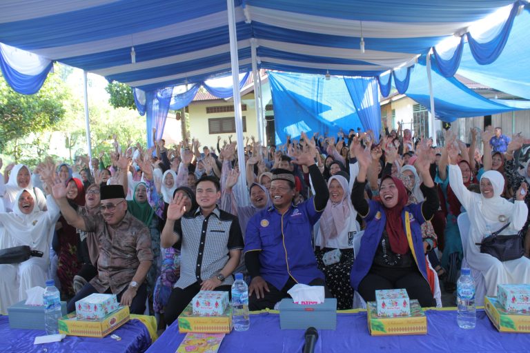 Ricky Anthony Disambut Hangat Warga Kecamatan Stabat
