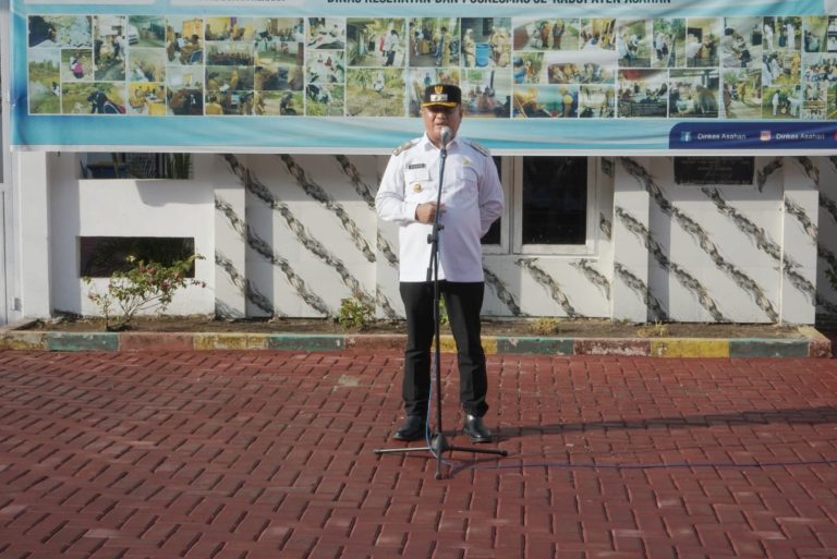 Wabup Rianto Pimpin Apel di Dinkes