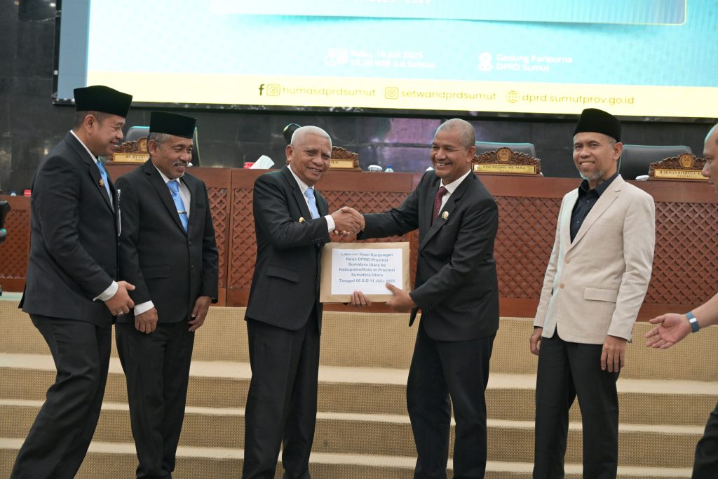 Wagub Sumut Surya menyampaikan RPJMD Sumut 2025-2029