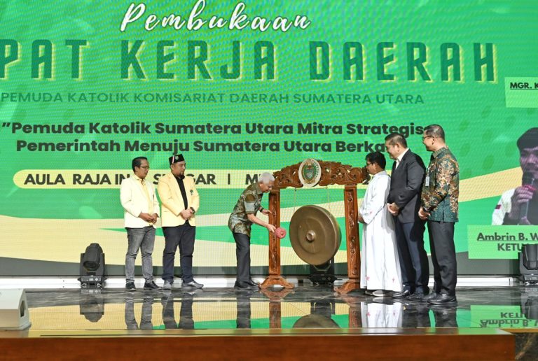 Wagub Surya Ajak Pemuda Katolik Jadi Bagian dari Kolaborasi 'Sumut Berkah'