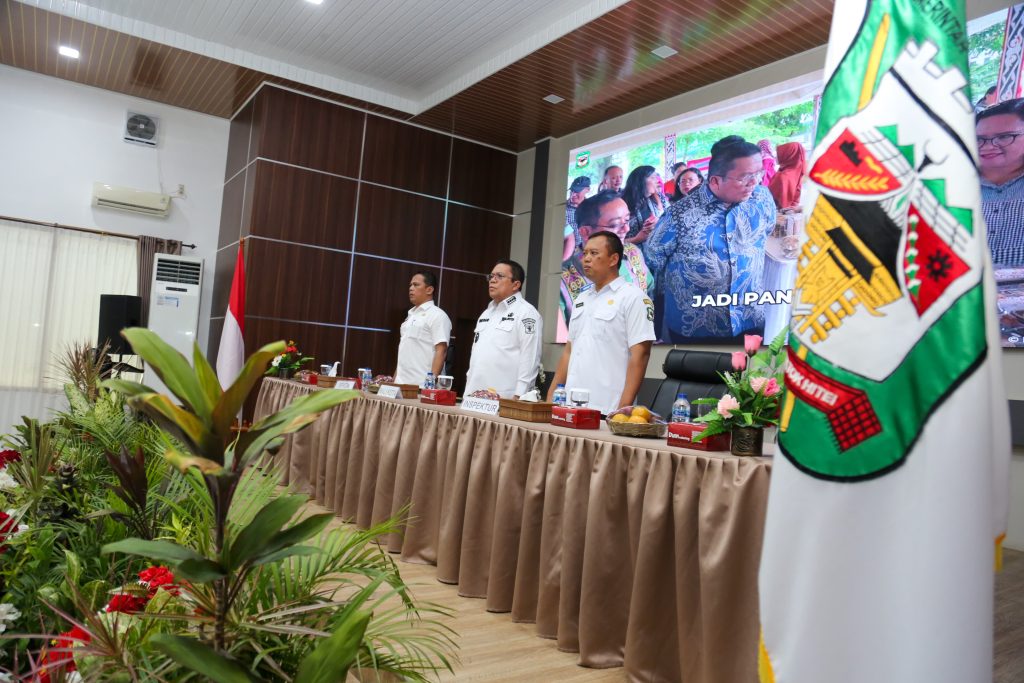 Walkot Wesly Hadiri Sosialisasi SPI oleh KPK RI