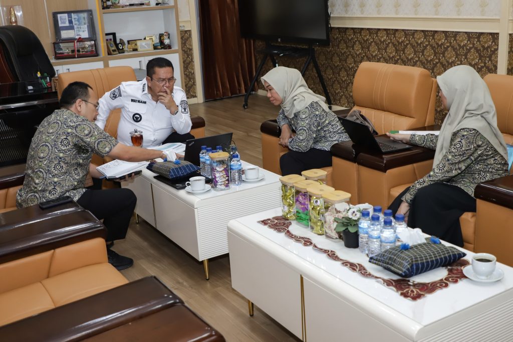 Walkot Wesly Terima Audiensi Kepala BPJS Kesehatan Cabang Siantar