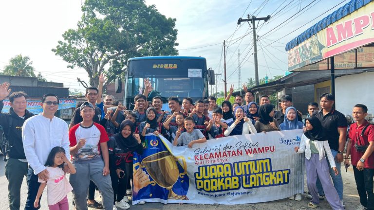 Wampu Raih Juara Umum Porkab 2025, Ketua KONI WAMPU Bersama Camat Wampu Apresiasi Atlet