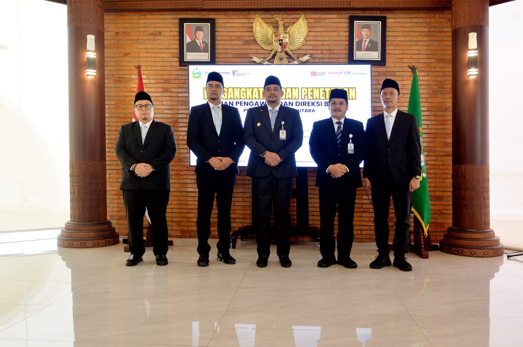 Bobby Nasution Lantik Dewas PD AIJ dan Dua Direksi Perumda Tirtanadi