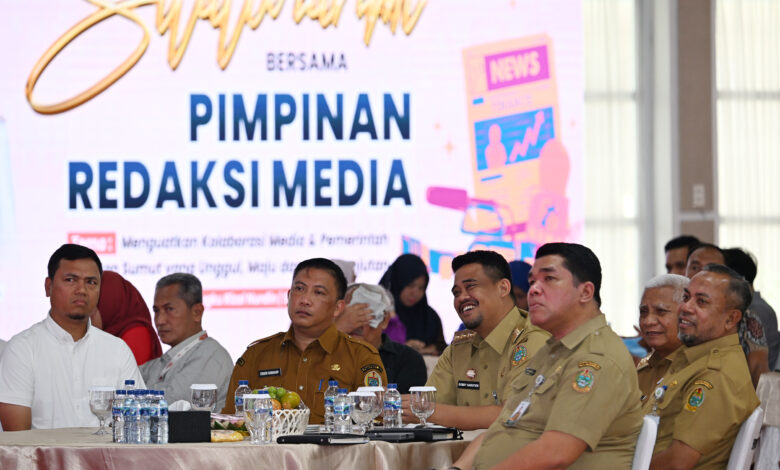 Bobby Nasution Undang Para Pemimpin Redaksi Media dan Organisasi Pers