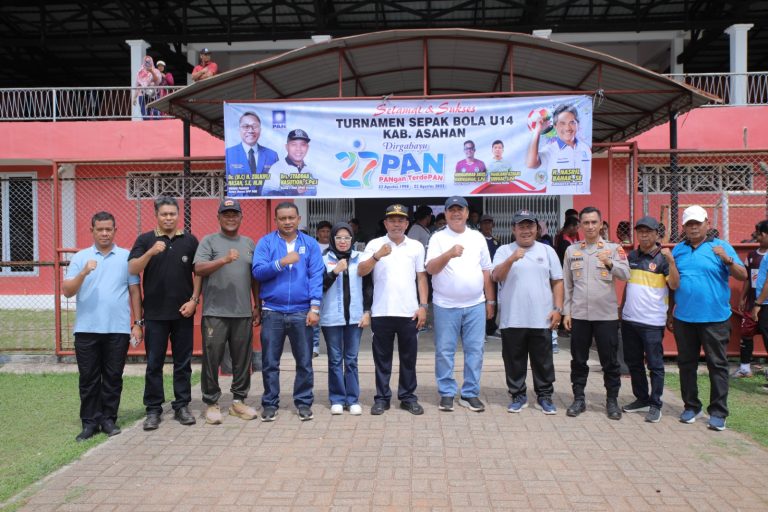 Bupati Asahan Buka Turnamen Sepak Bola U-14