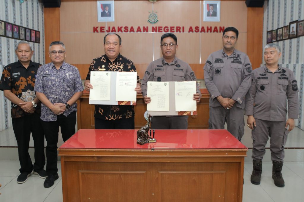 Bupati Asahan dan Kajari Tandatangani Nota Kesepakatan Bersama