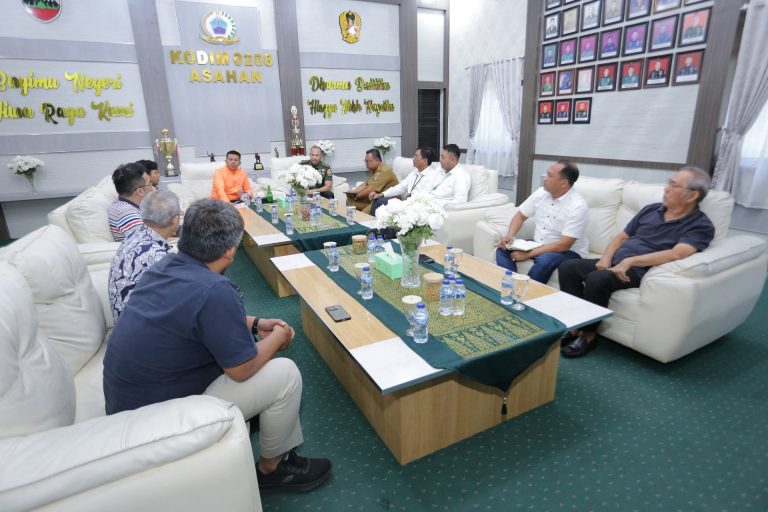 Dandim 0208Asahan Pimpin Rapat Koordinasi Lintas Sektor Ketahanan Pangan