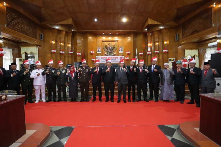 HUT RI ke 80, Bupati Asahan Hadiri Rapat Paripurna