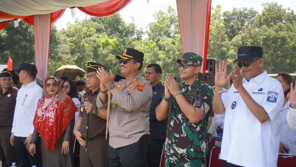 Kapolres Langkat Hadiri puncak peringatan BBH yang ke-78 Pangkalan Berandan