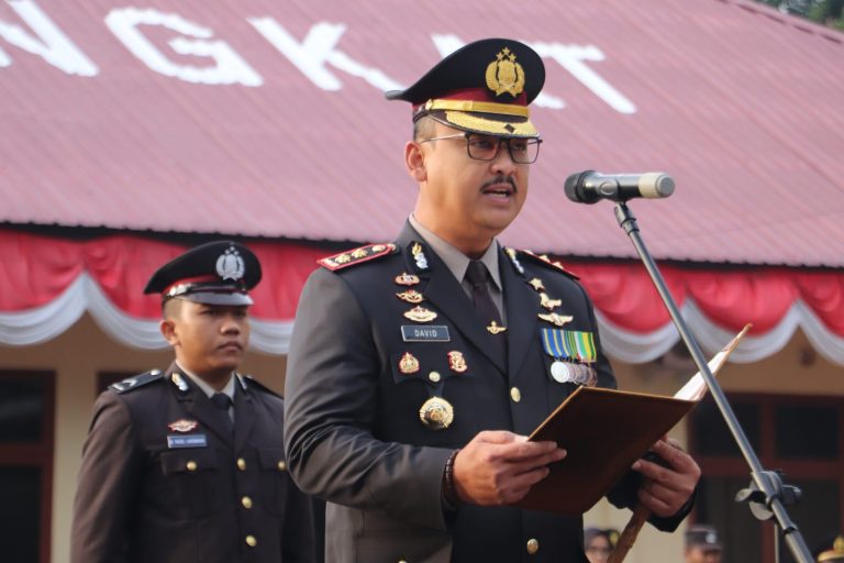Pesan Kapolres Langkat di Upacara HUT ke-80 RI