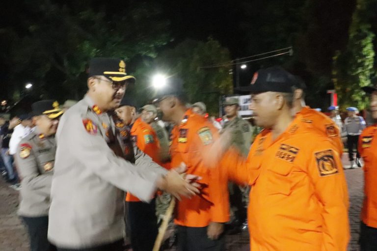 Polres Langkat Gencarkan Patroli Skala Besar bersama TNI dan Pemkab Langkat