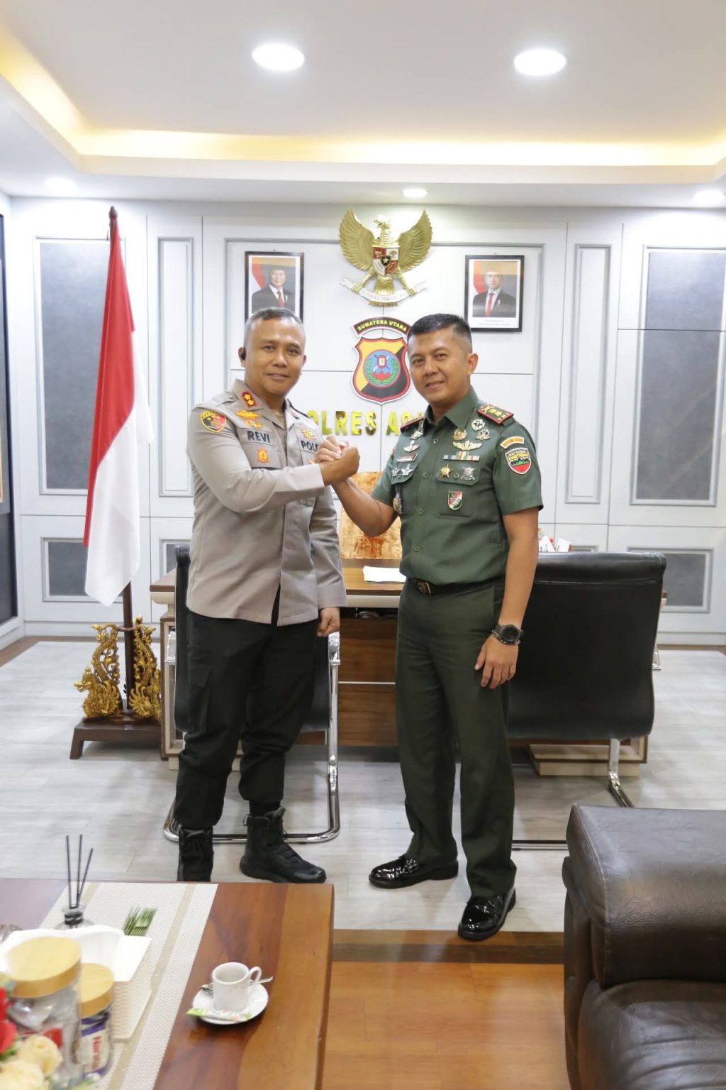 TNI dan Polri Perkuat Kemitraan di Asahan