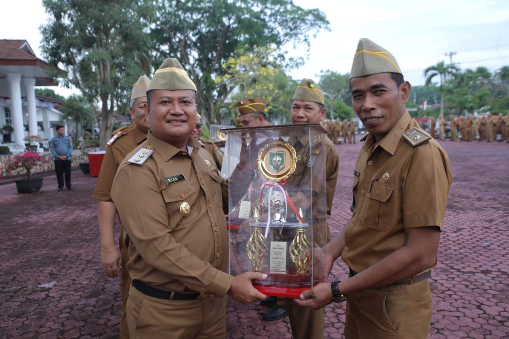 Wabup Asahan Pimpin Apel Gabungan