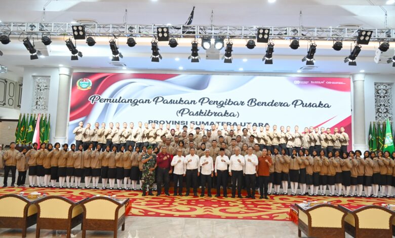 Wagub Surya Apresiasi Keberhasilan Paskibraka Sumut 202