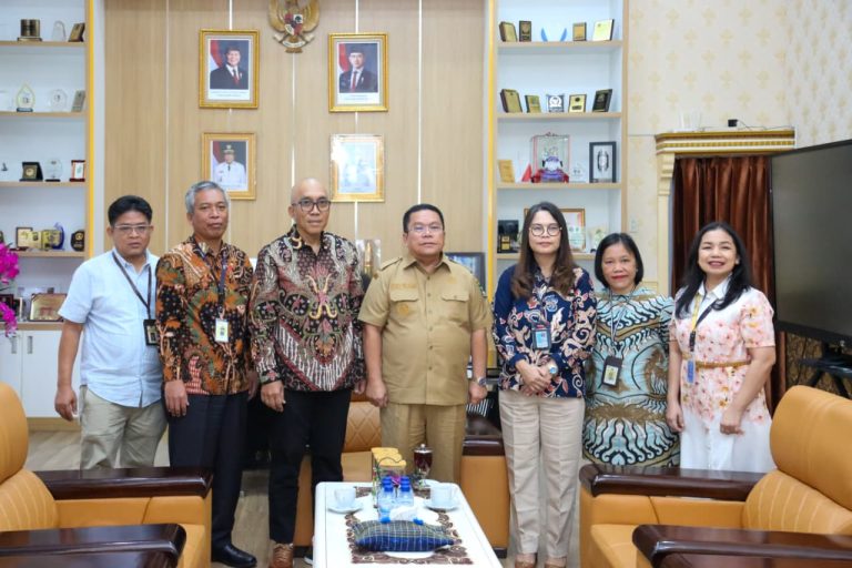 Walkot Wesly Terima Kunjungan Kepala DJP Sumut II, Kepala KPP dan KPPN Siantar
