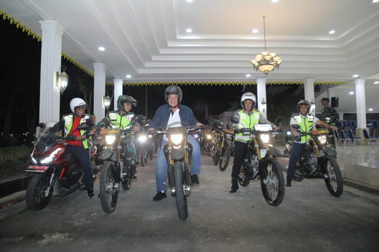 Bupati Asahan Pimpin Patroli Gabungan Malam