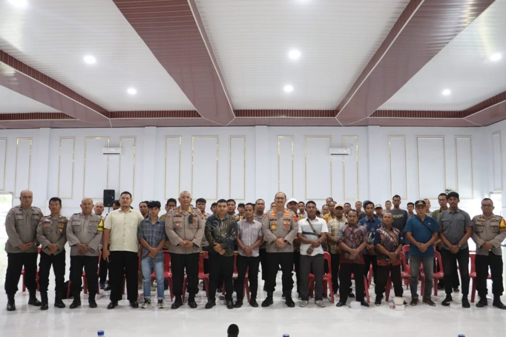Kapolres Langkat Buka Pelatihan Peningkatan Kemampuan Satkamling