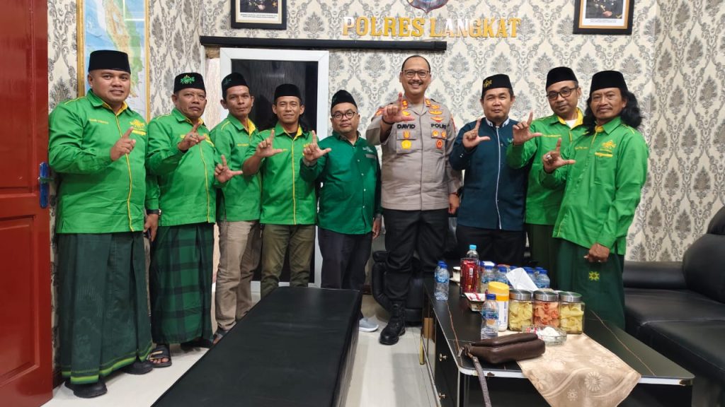 Kapolres Langkat Terima Audiensi PC. NU