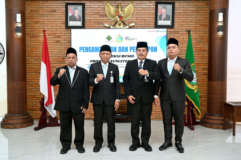 Lantik Dua Direktur PT PSU dan PD AIJ Wagub Sumut