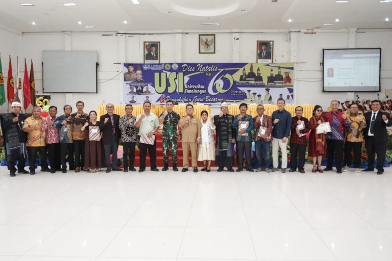 Walkot Wesly Hadiri Dies Natalis ke-60 Tahun USI