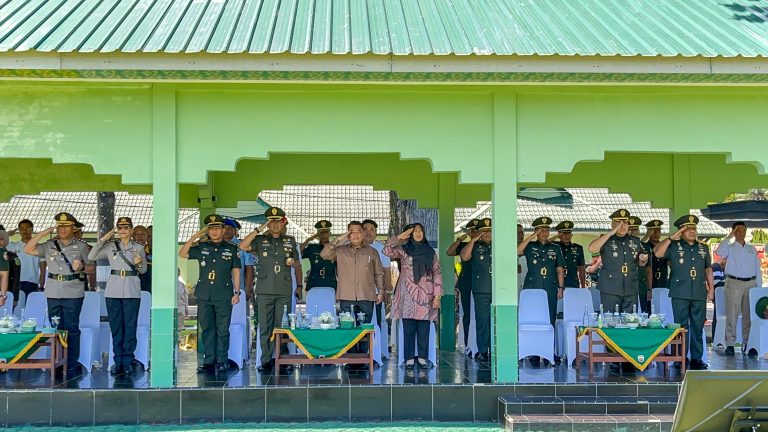 Wawalkot Herlina Hadiri Pelantikan Dikmaba TNI AD 595 Prajurit di Rindam IBB