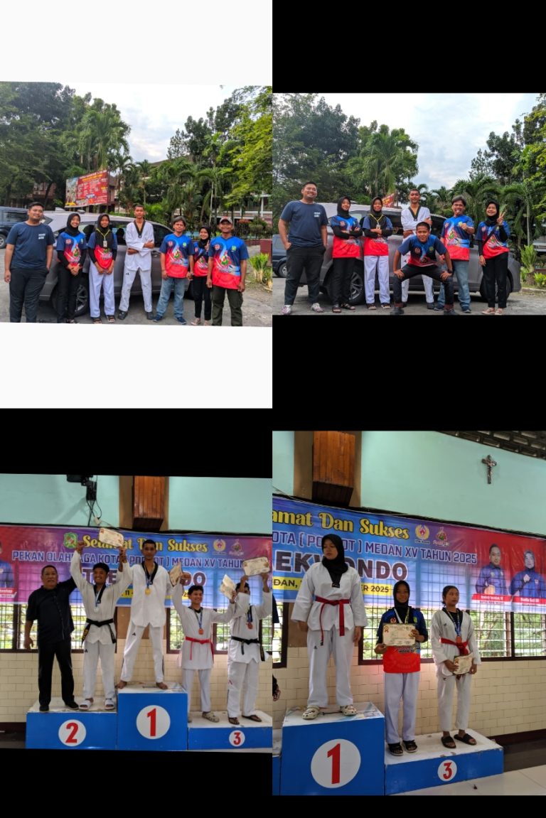 Atlit Taekwondo HR TWO Club Binaan DPD PERANTARA KOTA MEDAN