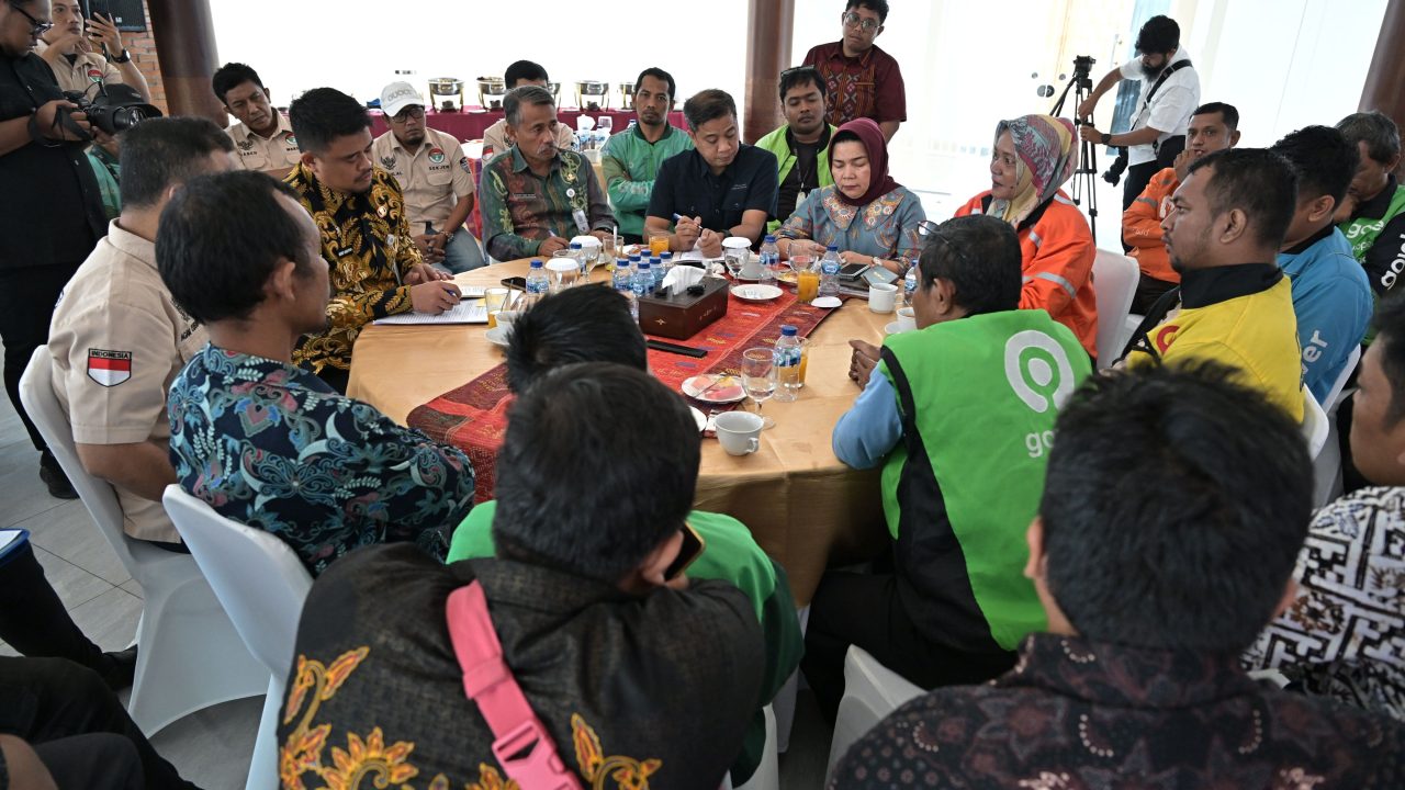 Bobby Nasution Dengar Aspirasi Ojol