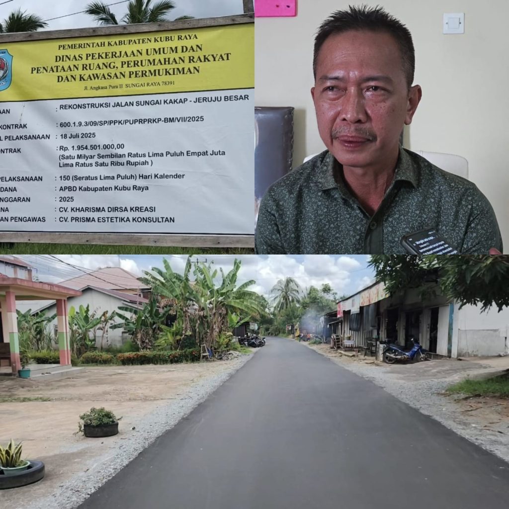 Langkah Nyata Bupati Sujiwo, Jalan Poros Sungai Itik–Jeruju