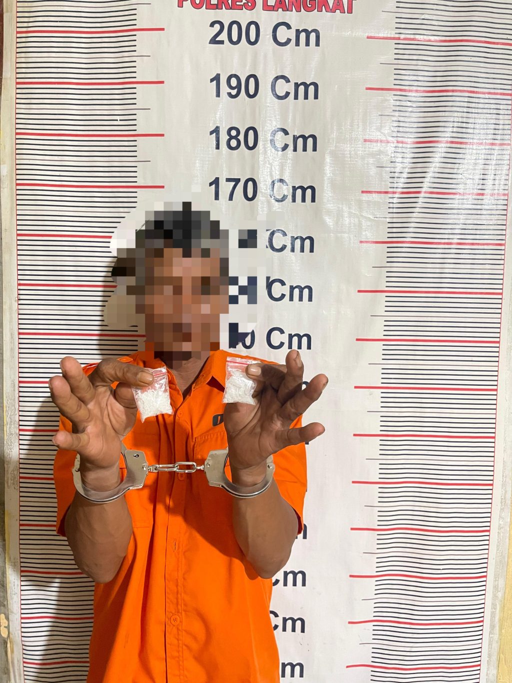 Polsek Bahorok Tangkap Pengedar Sabu dengan Barang Bukti 10,71 Gram