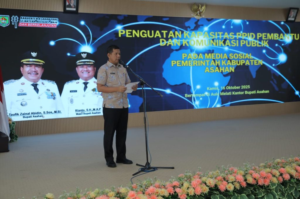 Wabup Asahan Tegaskan PPID Harus Berfungsi Nyata Sebagai Ujung Tombak KIP