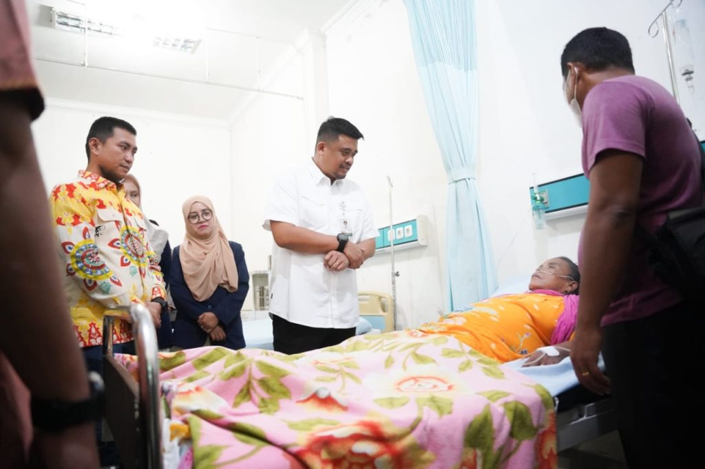 Bobby Nasution Tinjau Langsung RSUD Aek Kanopan